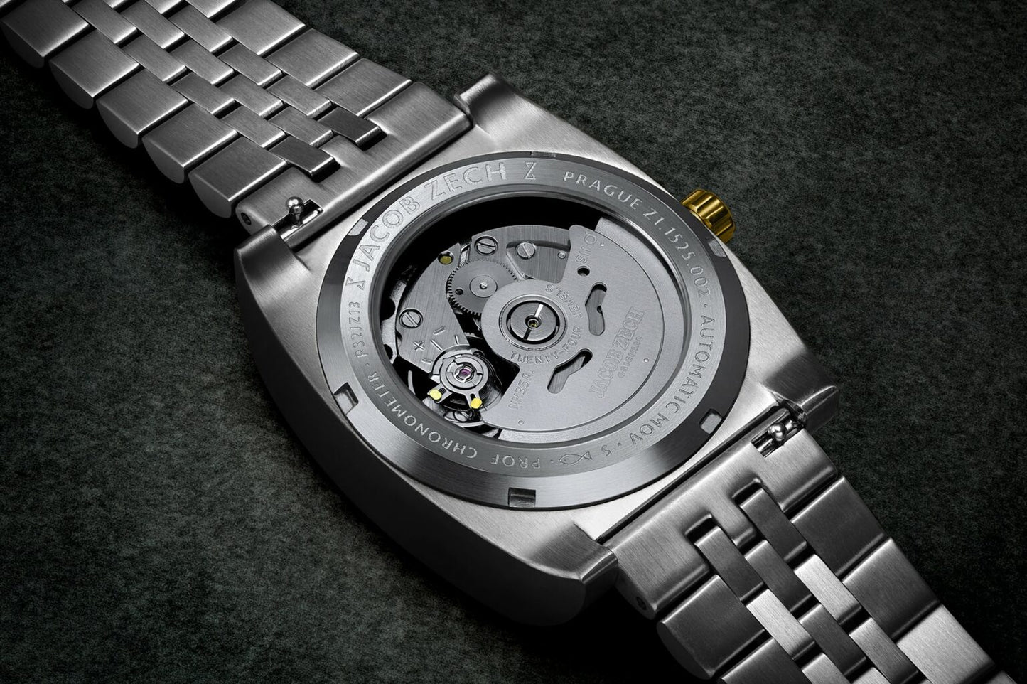 Jacob Zech Prague Z1.1525.002 Luxe horloge